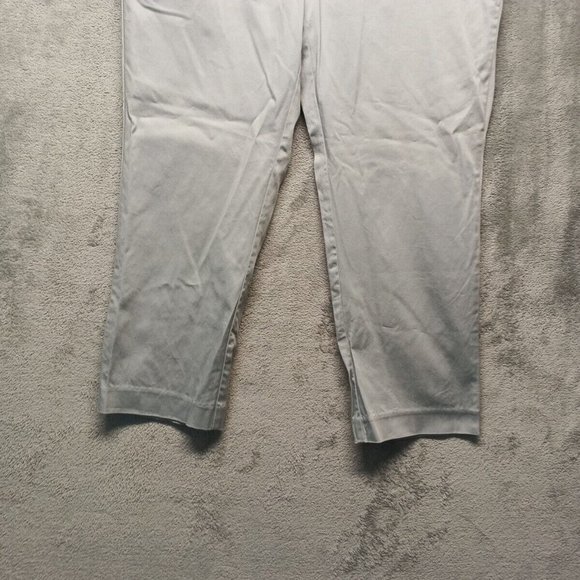 NEWYORK & COMPANY Women Office Pants Straight Leg Mid Rise Gray Size 8 - Picture 3 of 12